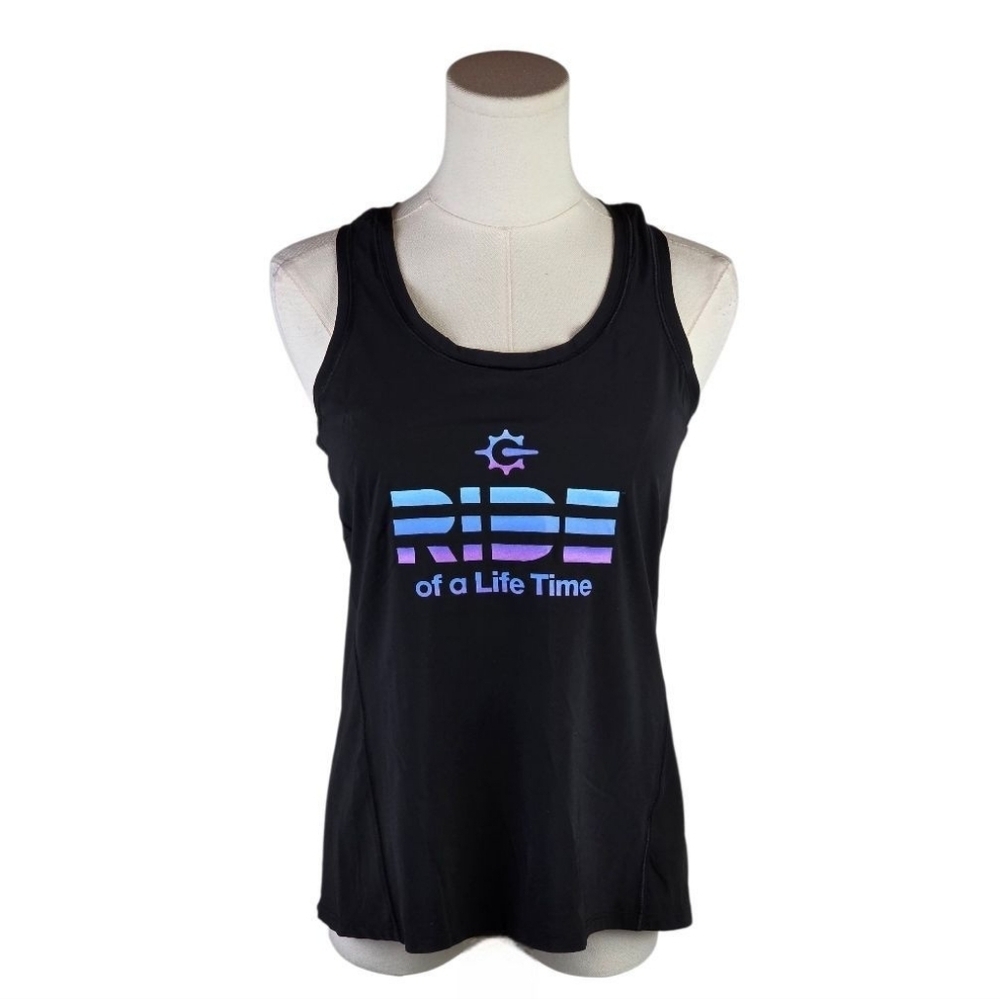 Athleta Ride of a Life Time Tank Top XS Racerback Scoop Neck Activewear